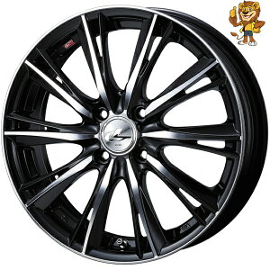 �z�C�[���̂�1�{ Weds LEONIS WX (BKMC) 16�C���` 6.0J PCD:100/4H �C���Z�b�g:50 ���I�j�X WX