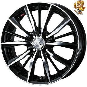 ホイールのみ1本 Weds LEONIS VX (BKMC) 15インチ 6.0J PCD:100/4H インセット:50 レオニス VX