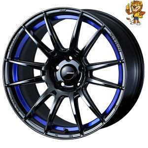 ホイール4本セット Weds WedsSport SA62R (BLC2) 17インチ 6.5J PCD:100/4H インセット:50 ウェッズスポーツ SA62R