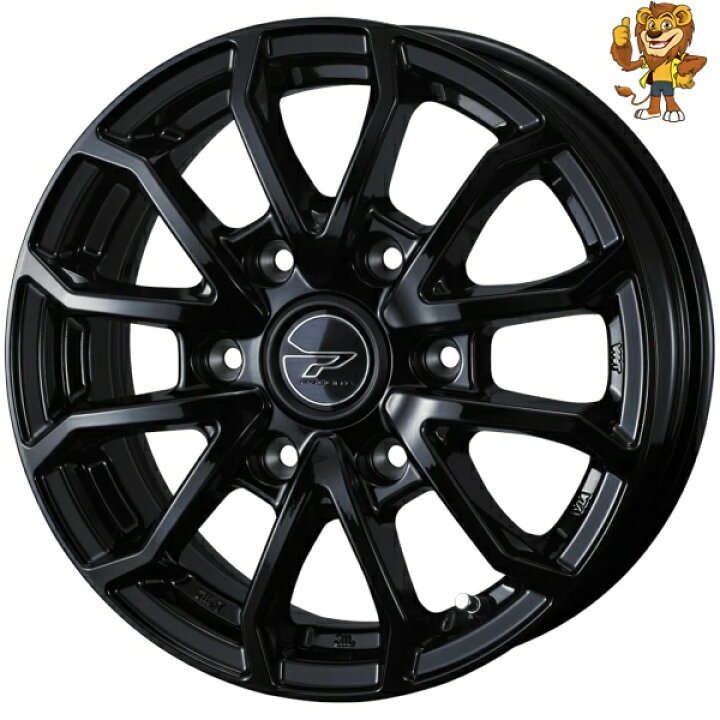 楽天市場】ホイール4本セット Weds PRODITA HC3 (BLK) 15インチ 5.5J 