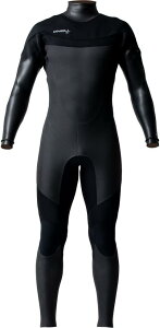 オニール(O'NEILL)メンズスーパーフリークフルスーツウェットスーツ長袖長丈ノンジップレスフロントロングチェストジップ5*3mm SUPERFREAK for SURF FULLSUITSジャージ/ブラックブラックWFW-407A3  メル