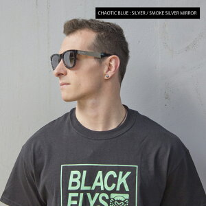 ubNtCY(BLACK FLYS)YtCpgbNMENS FLY PATRICK/ChaoticBlueSilver-SmokeSilverMirror`IeBbNu[Vo[-X[NVo[~[@T[tB̃TOXACEFÃ