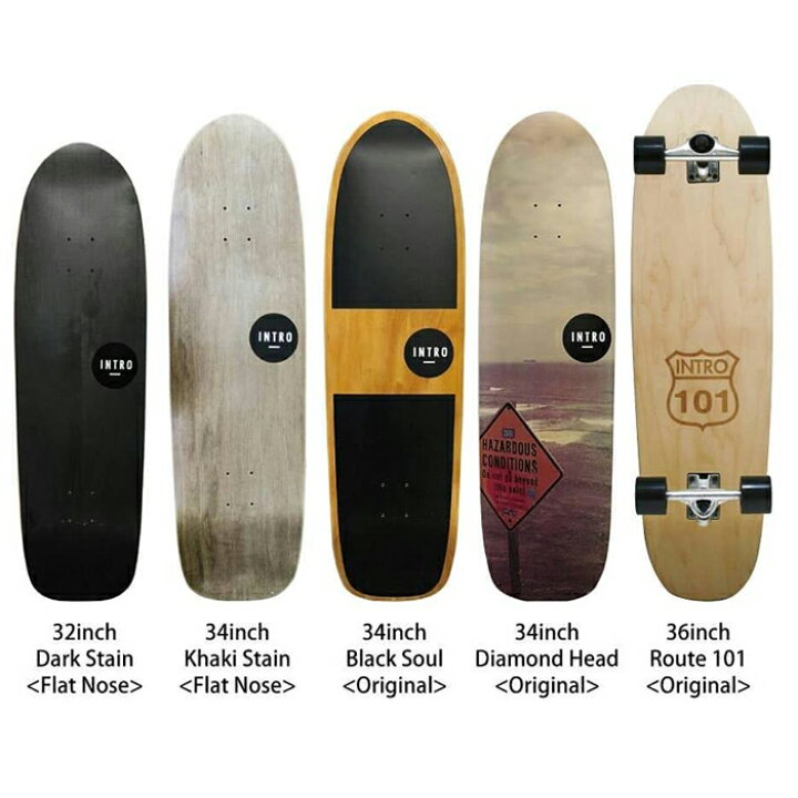 楽天市場】イントロス ケートボード (INTRO SKATE BOARD) CT-X CARVING 