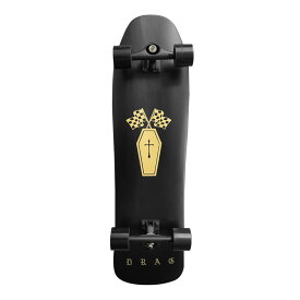 ドラッグスケートボード (DRAG SKATE BOARD) 34ミニインチ(86cm) ミニシモンズコフィン カービングトラックスケートボード数量限定 DRAG SKATE BOARD(limited edition)CARVING TRAK 34 MINISIMONS 送料無料　コンプリートデッキ ウィール クルーザー カーバー スケボー