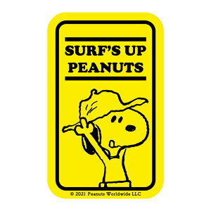 s[ibc (PEANUTS) T[tXebJ[ SURF STICKER (SNP-21013)@Xk[s[ T[t{[h ~[WA ObY CXg 摜 At^k[eB[  Z{