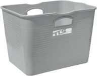 ツールス トゥールス (TOOLS) サーフ ウォーターボックスフレキシブルバケツ 四角形 スケルトン/グレー S…