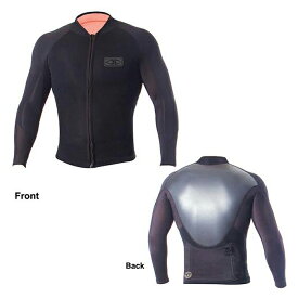 オーシャンアンドアース(OCEAN&EARTH)メンズロングスリーブフロントジップタッパーウェットスーツ長袖ジャケットMENS LONG SLEEVE FRONT ZIP WETSUITS　インフレータブルヨガウェットスーツはbewet社セミドライキャンプスノーピークノースフェイスパタゴニアクーポンポイン