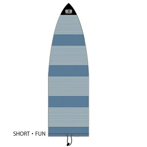 I[VAhA[X (OCEAN&EARTH) 6'6"(198cm) t@{[hp jbgP[X Xgb`Jo[ KNIT CASE STRETCH COVER FUNBOARD/Denim Xwő380~|ϕs T[t{[hT[tBO