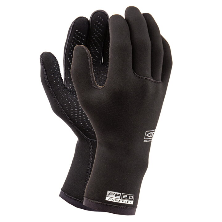 オーシャンアンドアース Oceanearth 2 0mm Black ボルコム ダブルブラックグローブ2mm Double 防寒 ビラボン ウェットスーツ 保温 Glove インナー ハーレー