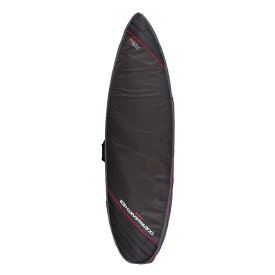 オーシャンアンドアース(OCEAN&EARTH) 5'8"(173cm) ハードケースエアコンショートボード1本用 HARD CASE O&E AIRCON SHORT 5'8 SHORTBOARD COVER/BLACKRED　サーフボードおしゃれ ニット 車 バブル バイク 防水 中古 手作り ダカイン FCS DIYメッシュ 生地 トリップ サ