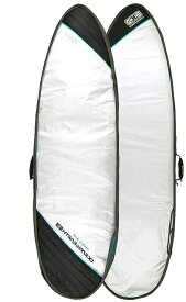 オーシャンアンドアース(OCEAN&EARTH)6'8"(203cm)ハードケースダブルワイドショートボード幅広1~2本用HARD CASE DOUBLE WIDE SHORT 6'8"SHORTBOARD COVER/Silver　サーフボードサーフボードおしゃれ ニット 車 バブル バ手作り デニム トランスポーター オリジナル トラ