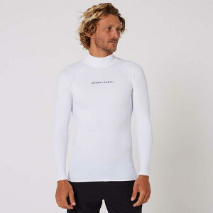 I[VAhA[X (OCEAN&EARTH) bVK[hYXNvgOX[uO&E RASH GUARD MENS SCRIPT LS tg  INgpX  \ NG[`[ FCS @tB
