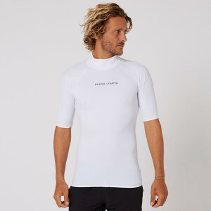 I[VAhA[X (OCEAN&EARTH) bVK[hYXNvgV[gX[uO&E RASH GUARD MENS SCRIPT SS tg  INgpX  \ NG[`[ FCS @t