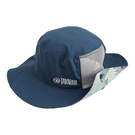 タバルア タヴァルア(TAVARUA) 59cmスタンダード UVサーフハットキャップユニセックス紫外線/BLUE BOTANICAL　SUNSHADE SURFHAT CAP BEANIE TM1005　ツ 大きい サイズ おすすめ 紐 ドルフィン 厚さ 冬レディース メンズ 保温 日焼け パタゴニア ビラボン FCS マジッ