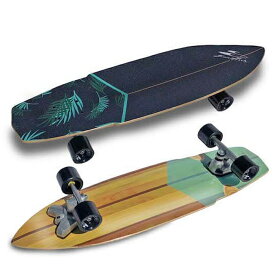 サーフスケート (SURF SKATE) 34"(86.3cm) ハイブリッドサンオノレフ サーフトラッククルーザースケートボードSurfskateSurfskate Hybrid San'O SKATEBOARD　送料無料 コンプリートデッキ クルーザー カーバー スケボー パルクールペニー yow トラック カービング ランダル