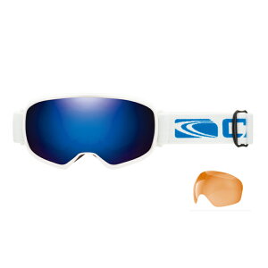 J[u (CARVE) t@[XggbN zCg/IWVo[~[{ldlCARVE 6022AF-FIRST TRACK WHITE/ORANGE SILVER MIRROR IRIDIUM LOW LIGHT LENS GOGGLES ASIAN FIT@T[t@[ ֗/TOX ACEFA