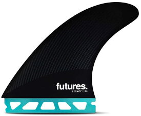 フューチャーズ フィンシステム (FUTURES FINS) アールエイトショートボードトライフィンヘキサライト 3本セット RTM HEX R8 TEAL/BLACK　01005131RHR8tealサーフィン コツ ねじ 怪我 ケース 違い FCSロングボードファンボードシングルフィンボックス 選び方 種類 ね