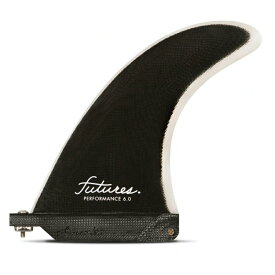 フューチャーズ フィンシステム (FUTURES FINS) ファイバーグラスパフォーマンスロングボード6インチ FIBER GLASS LB PERFORMANCE 6" SMOKE/GRY　01005131APFK2tanサーフィン コツ ねじ 怪我 ケース 違い FCSロングボードファンボードシングルフィンボ