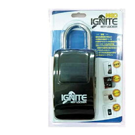 イグナイト (IGNITE) キーセーフネオ サーフロックキーロッカーキーボックス KEY SAFE NEO KEY BOX サーフ サーフィン 便利カー用品 自動車 CAR タイムセール 電波遮断 免許 レザー 鍵 車上荒らし