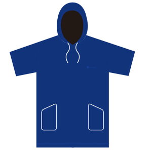 デキャントデカント (DECANT) お着替え用タオル地袖プルオーバー被り袖付き柄マイクロファイバーポンチョ/ネイビー TOWEL FRONTE PULLOVER MICRO FIBER PONCHO ウェットスーツ ベビー フィットネス メン