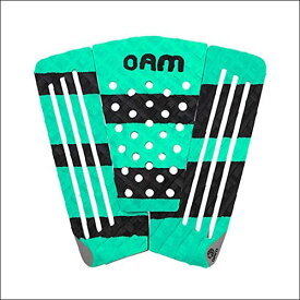 オンアミッションオーエーエム (OAM on a mission) ベントデッキパッドショートボード用 OAM TRACTION PADS BENT DECKPAD/ブラック デッキパッチDECK PATCH　千葉 関西 自作 選び方 プロamazon 自作 結び方 パッド 積み方 INNO 長さ お店 取り外し ダブル飛行機