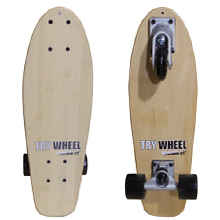 楽天市場】トライウィール (TRY WHEEL) スケートボード クルーザー21 