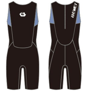 ビーウェット(BE WET) ACROSS 2*2mm オーダーショートジョンウェットスーツ袖なし短丈パンツ FULLSUITS WETSUITS ORDER ウエットスーツ 種類 オーダー おすすめ カスタム ブランド APEX 季節 ブランド 種類