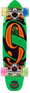 "yZN^[iCz (SECTOR9) ~jN|U|O[EC[V|Y GLOW WHEEL SERIES THE STEADY COMPLETEy25"L 6.75"WzGREEN"st/SKATEBOARD XP[g{[h/T[t T[tB T[t@[ SURFIN S