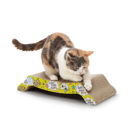 爪とぎ バリバリベッドM 猫柄