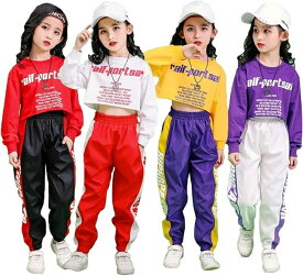 子供服 女の子 ジャージ 上下セット 2点セット ガールズ おしゃれ スウェット キッズ 長袖 シンプル スポーツウェア パーカー ジュニア アウター 運動着 体育 春秋 カジュアル HIPHOP ダンス 衣装