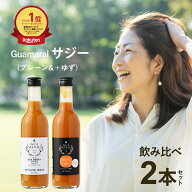 サジー お試し サジージュース 飲み比べ2本セット 360ml×2本 鉄分 シーベリー 100% ゆず 健康ドリンク …