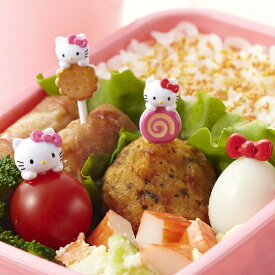 ハローキティ ニコニコピック ピック 串 お弁当 パーティー 遠足 かわいい 幼稚園 保育園 キャラ弁 デコ弁 お弁当グッズ 女の子 [M便 1/4] [12245]