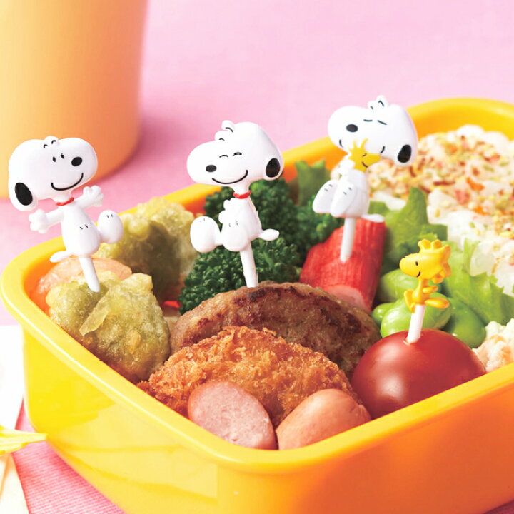 楽天市場 スヌーピー ニコニコピック お弁当グッズ 小物 キャラ弁 デコ弁 トルネ キャラクター ウッドストック Snoopy Peanuts M便 1 8 タベルニー お弁当箱専門店
