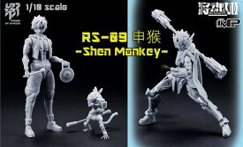 【7月予約】 RAIDER OF SHADOW[影]1/10 RS-09 申猴 Shen Monkey　プラモデル〔MS GENERAL(将魂姫)〕（240529予約開始）