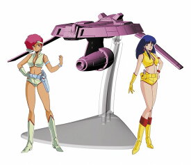 「ダーティペア」 ケイ＆ユリ w/ ラブリーエンゼル（1/300）　プラモデル〔ハセガワ〕（220404予約開始）
