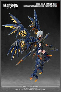 CYBER FOREST[FANTASY GIRLS] HURRICANE ASSAULT REVENGERFPROTOTYPE YAEGER@1/12 vfkNUKE MATRIXl