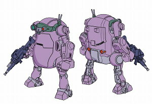 メカトロウィーゴ ボトムズコラボシリーズ Vol.3 “めるきあからー&れっどしょるだーかすたむ” 1/35プラモデル〔ハセガワ〕(240914予約開始)