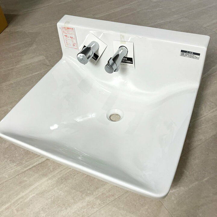 楽天市場】【中古】 LIXIL(リクシル) INAX ハイバックガード洗面器 