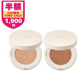 【お買い物マラソン 50%OFF】【国内発送】LUVUM モイスチャー グロウ クッション ファンデ 21号 23号 SPF50+ PA+++ ラビューム 韓国コスメ 韓国美容 ファンデーション 保湿 グロウクッション ベース メイク UVケア 紫外線 カット 水光肌 透明感 正規輸入