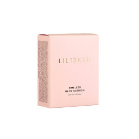 【楽天メイクアップランキング入賞】【送料無料＆国内発送】LILIBETH タイムレスグロークッション クッションファンデ 本体 リフィル｜韓国コスメ 毛穴カバー 正規輸入品