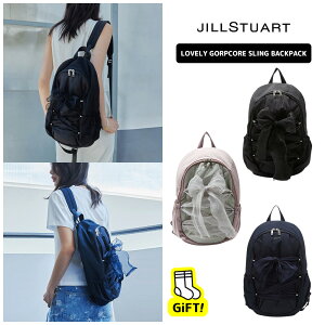 ���ő�2000�~OFF�� �������� �W���X�`���A�[�g �����b�N JILLSTUART LOVELY GORPCORE SLING BACKPACK �f�C���[ �o�b�N�p�b�N 2WAY �X�����O�o�b�O �V�����_�[�o�b�O ���s �o�R ���� JABA4F983BK JABA4F984P1 JABA4F98