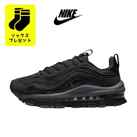 【ソックスプレゼント】送料無料 NIKE AIR MAX 97 FUTURA FB4496-002 ナイキ 韓国正規品 エア マックス 97 フューチュラ ブラック スニーカー シューズ 靴 履きやすい おしゃれ レディース 大人 学生 ゴツい 歩きやすい 軽い 厚底