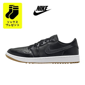 【ソックスプレゼント】送料無料 NIKE AIR JORDAN 1 LOW G DD9315-005 ナイキ 韓国正規品 エアジョーダン ゴルフ ブラック シューズ スニーカー 靴 スパイクレス メンズ レディース 男子 女子 男性 女性 おしゃれ