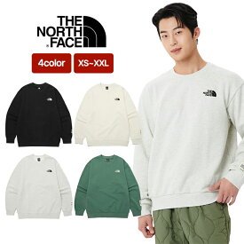 ＼おまけ付き／送料無料 THE NORTH FACE ESSENTIAL EX SWEATSHIRTS ザノースフェイス 韓国正規品 トレーナー スウェット 春 秋 メンズ レディース 大きいサイズ ユニセックス 男子 女子 男性 女性 学生 オシャレ 母の日 プレゼント