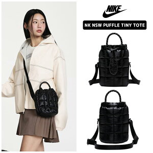 ���ő�1000�~�N�[�|���z�z��!�� �������� �i�C�L �g�[�g�o�b�O NIKE NK NSW PUFFLE TINY TOTE HQ6709-010 �p�t�@�[ �L���e�B���O �p�f�b�h�o�b�O ���� �~�j�g�[�g �~�j�o�b�O 2WAY �΂߂��� �f�C���[ �g��