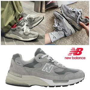 ������������ �j���[�o�����X �X�j�[�J�[ NEW BALANCE 992 MADE IN USA CORE GREY SILVER METALLIC U992GY �C USA�� �X�G�[�h ���b�V�� �O���[ �N�b�V���� ���� ��� �J�W���A�� �����₷�� �f�C���[ �����Y ���f
