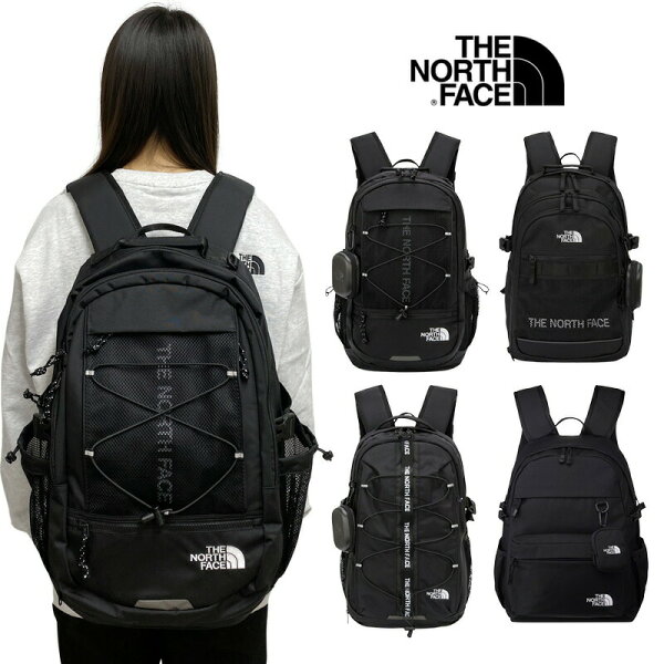 ★送料無料★  ノースフェイス リュック THE NORTH FACE BACKPACK バックパック 大容量 受納 軽量 ブラック 黒 メンズ レディース 大人 マザーズバッグ 25L 26L 30L 32L 旅行 【韓国正規品/関税込】