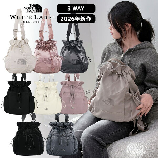 ★送料無料★  ノースフェイス リュック THE NORTH FACE バッグ BONNEY MULTI PACK 3WAY レディース 韓国 ホワイトレーベル ショルダーバッグ NN2PR83J NN2PR83K マザーズバッグ 【韓国正規品/関税込】
