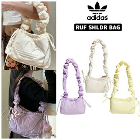 ★送料無料★ アディダス トートバッグ KF2667 KF2520 KF2519 ADIDAS ORIGINALS RUF SHLDR BAG アディダス ラッフル ショルダーバッグ 韓国アディダス 2WAY バッグ クロスバッグ もこもこ パフバッグ シャーリング ホーボーバッグ Y2K 【韓国正規品/関税込】