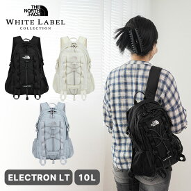 ★送料無料★ ノースフェイス リュック THE NORTH FACE W ELECTRON LT 10 WHITE LABEL ホワイトラベル 韓国ノースフェイス バックパック 小さめ ミニリュック 軽量 バンジーコード ストリート レディース NM2DS06J NM2DS06K 【韓国正規品/関税込】